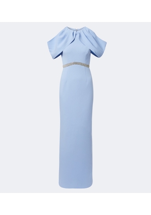 Rebecca Vallance Aylin embellished crepe gown