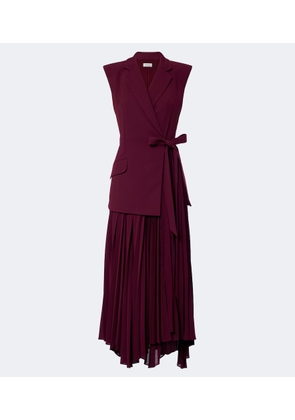 Simkhai Helena crepe midi dress