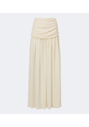 De La Vali Agapito chiffon maxi skirt