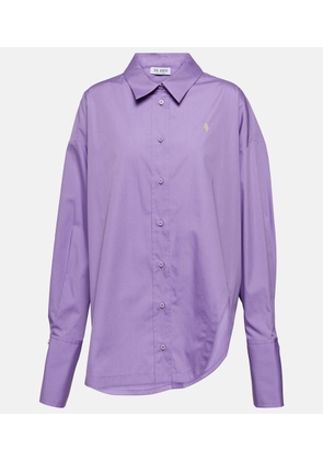 The Attico Diana cotton poplin shirt