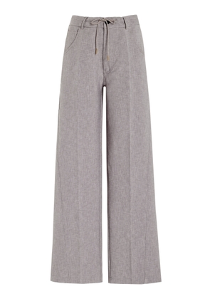 DARKPARK Iris Paperbag-Waist Wide-Leg Pants - Moda Operandi