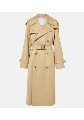 Burberry Belted cotton gabardine trench coat