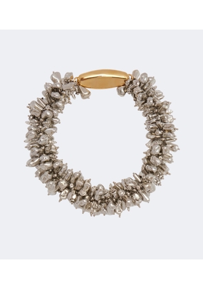 Dries Van Noten Beaded embellished necklace