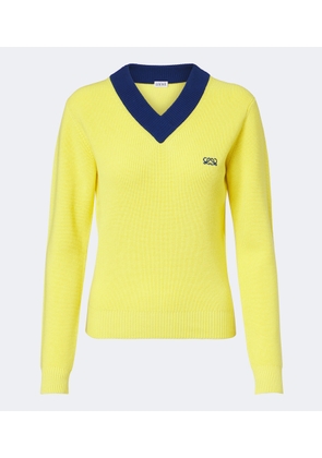 Loewe Double L cotton and wool sweater