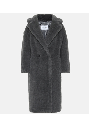 Max Mara Teddy Bear Icon alpaca and wool-blend coat