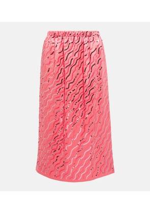 Marni Sequined midi skirt