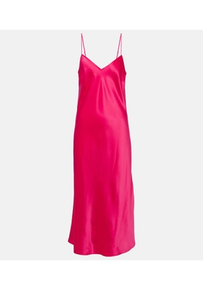 Eres Silk satin slip dress