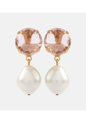 Jennifer Behr Tabitha embellished drop earrings