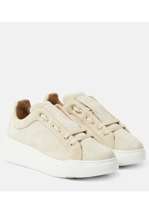 Max Mara Maxi suede sneakers