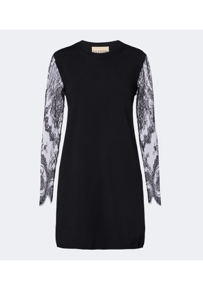 Valentino Lace-trimmed minidress