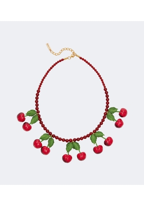Jennifer Behr Maraschino beaded necklace