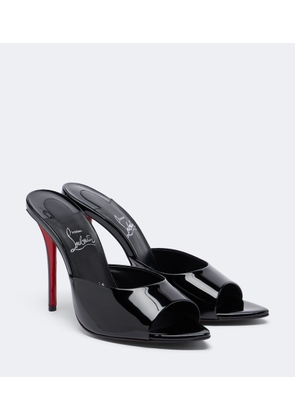 Christian Louboutin Miss Z leather mules