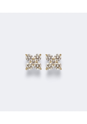 Bucherer Fine Jewellery Bloom 18kt gold earrings with diamonds