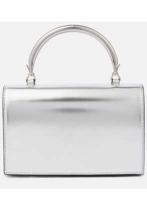 Staud Arc Evening metallic leather tote bag