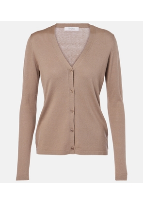 Max Mara Leisure Quirino silk and cotton cardigan