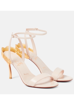 Christian Louboutin Ginko Girl 85 leather sandals