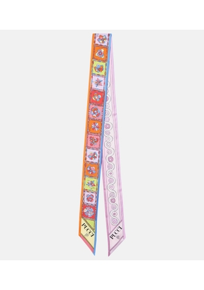 Pucci Iride Festa silk twill scarf