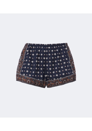 Doen Vienna printed cotton shorts