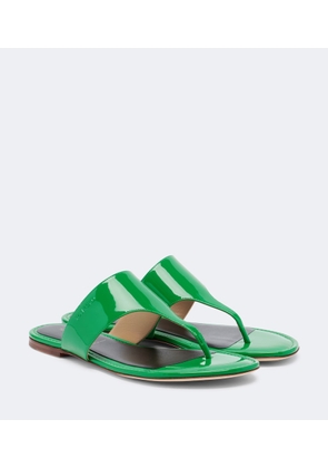Tom Ford Patent leather thong sandals