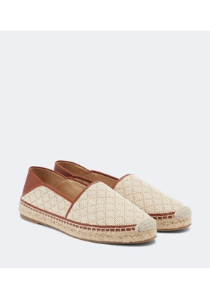 Manolo Blahnik Espadra raffia-effect espadrilles