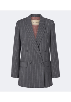 Valentino Pinstripe virgin wool blazer