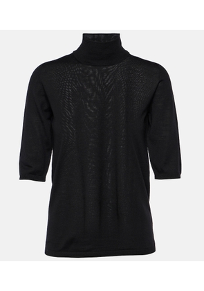 Max Mara Ciriaco virgin wool turtleneck top