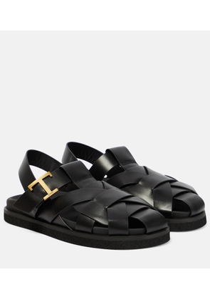 Tod's T Timeless leather sandals