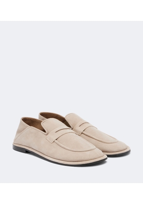 A.Emery Clarence suede penny loafers