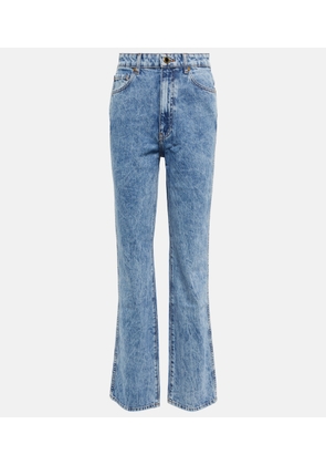 Khaite Danielle high-rise straight jeans