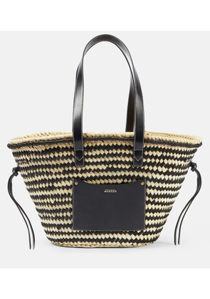 Isabel Marant Cadix Medium raffia basket bag