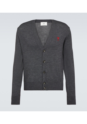 Ami Paris Ami De Cour wool cardigan