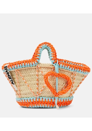 Alemais Luis Mini macrame basket bag