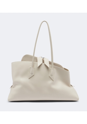 The Attico La Passeggiata Medium leather tote bag