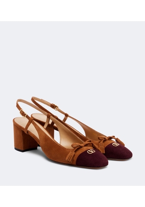 Valentino Garavani Valet Du Roi leather slingback pumps