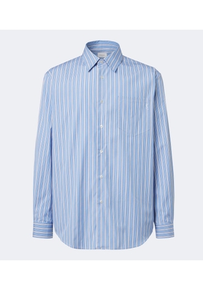 Saint Laurent Striped cotton poplin shirt