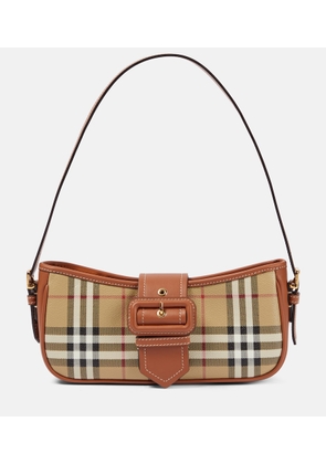 Burberry Burberry Check canvas shoulder bag