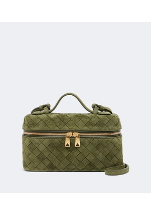 Bottega Veneta Bang Bang Intrecciato suede vanity bag