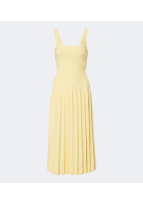 Staud Ellison pleated maxi dress