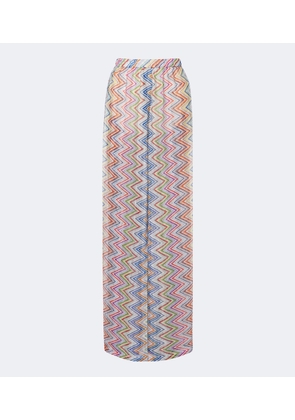 Missoni Zigzag wide-leg pants
