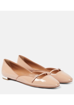 Aquazzura Soul Sister patent leather ballet flats