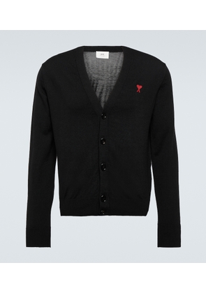 Ami Paris Ami De Cour wool cardigan