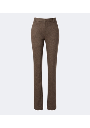 Ralph Lauren Collection Wool, silk and cashmere straight pants