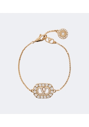 Valentino VLogo SwarovskiÂ®-embellished bracelet