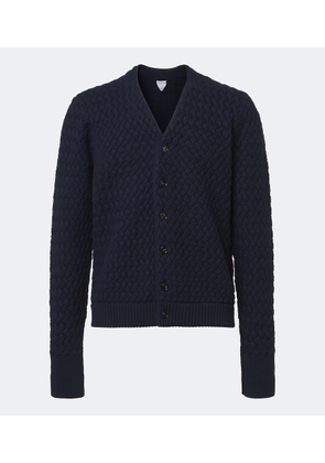 Bottega Veneta Intrecciato wool cardigan