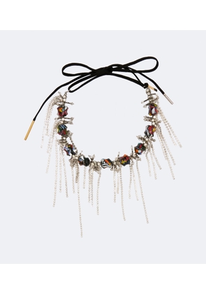 Dries Van Noten Beaded embellished necklace