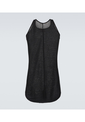 Rick Owens Ribbed-knit tank top