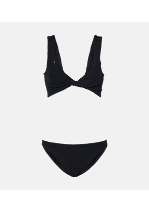 Hunza G Juno twist-detail bikini