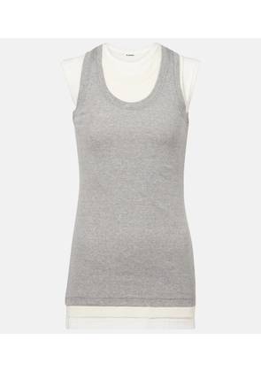 Jil Sander Set of 3 cotton tank tops
