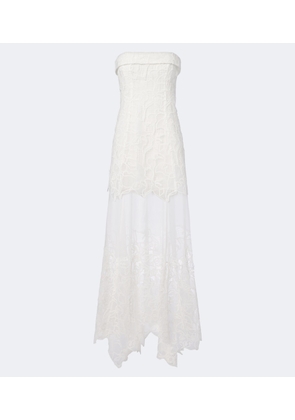 Simkhai Rennis organza bustier gown