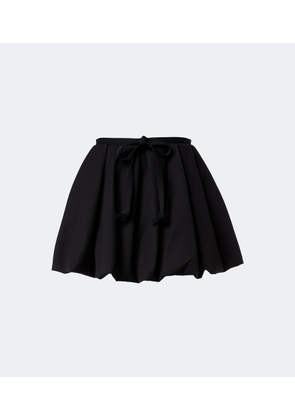 Patou Wool-blend miniskirt